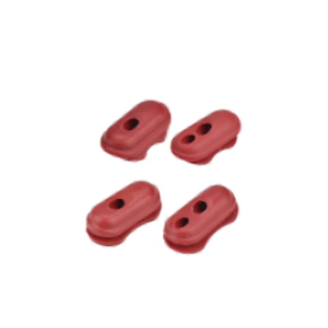 Cable Rubber Cap (4PCS) for M365 also for Pro / 1S / Pro2 / Essential (red)