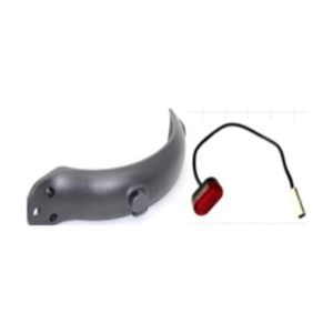 Rear fender+hook+Tail Lamp For M365 / Pro